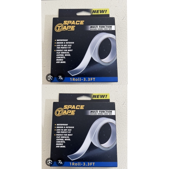 2 x Space Tape Waterproof Multi-Function Tape- Reusable, Double Sided - Picture 1 of 3